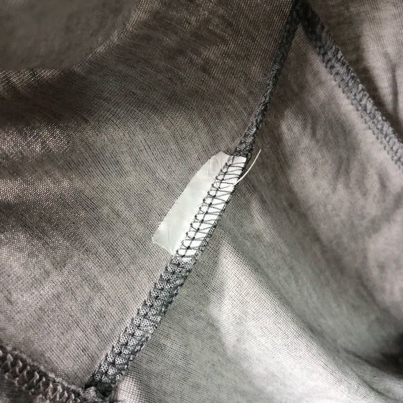 ASTR the Label Gray Cropped Gathered Tie Tank Top - Picture 5 of 5